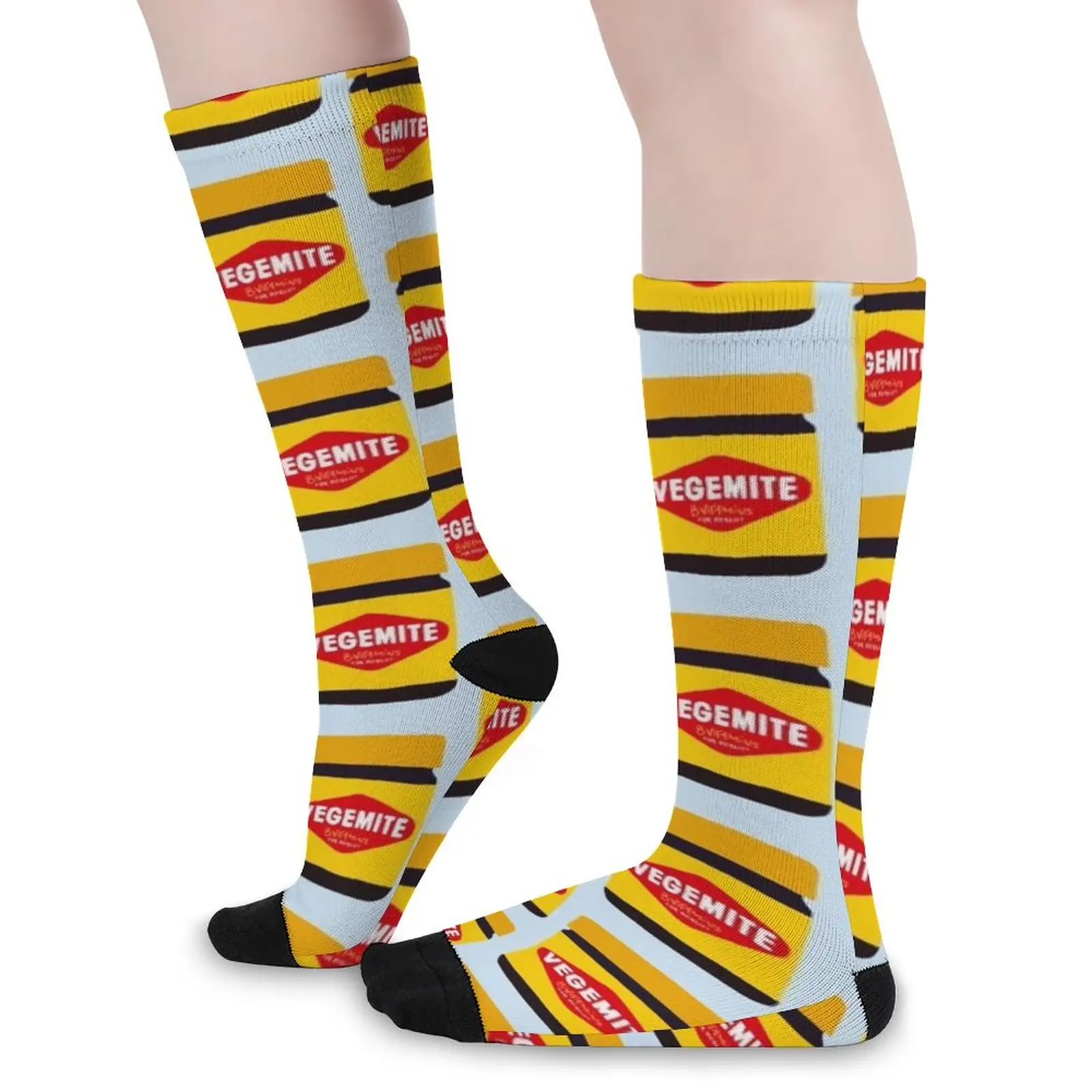 Vegemite Socks socks man funny gift sports socks woman Women's compression sock