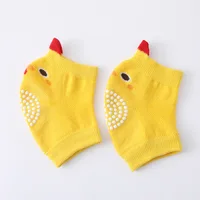 Baby Knee Socks Kids Leg Warmers Crawling Elbow Cushion Newborn Walking Pads Knee Support Protector Anti Slip Knee Socks 4