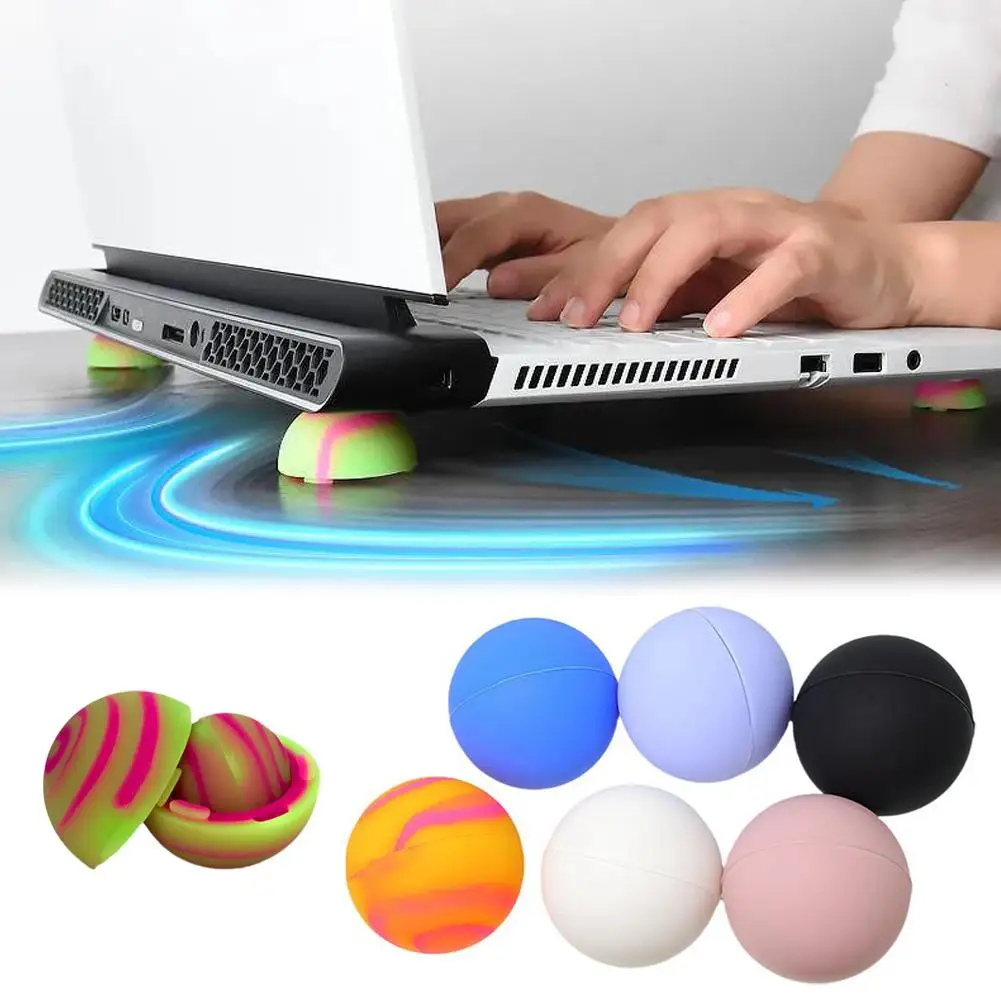 Silikon-Lüfter, Wärme-Laptop-Kühlkissen, Büro, Zuhause, Alltag_voghion.com