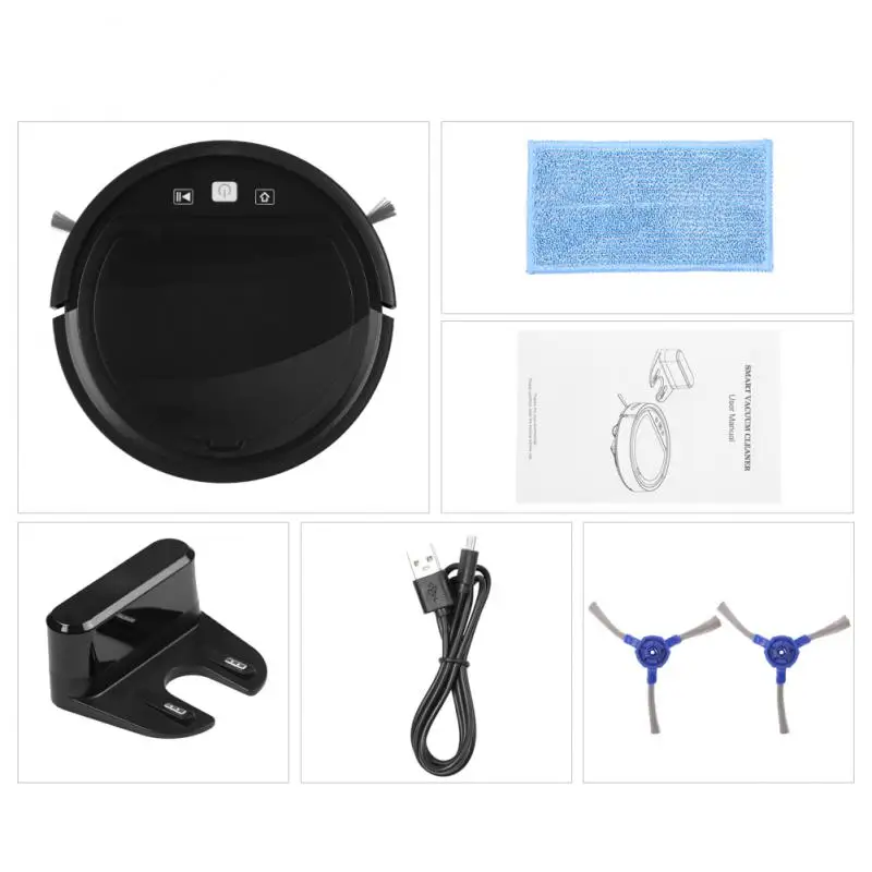 자동 리필 진공 청소기, 코너 및 가장자리 청소, 지정 구역 청소, 지능형 스마트 청소 로봇, 투야 스마트