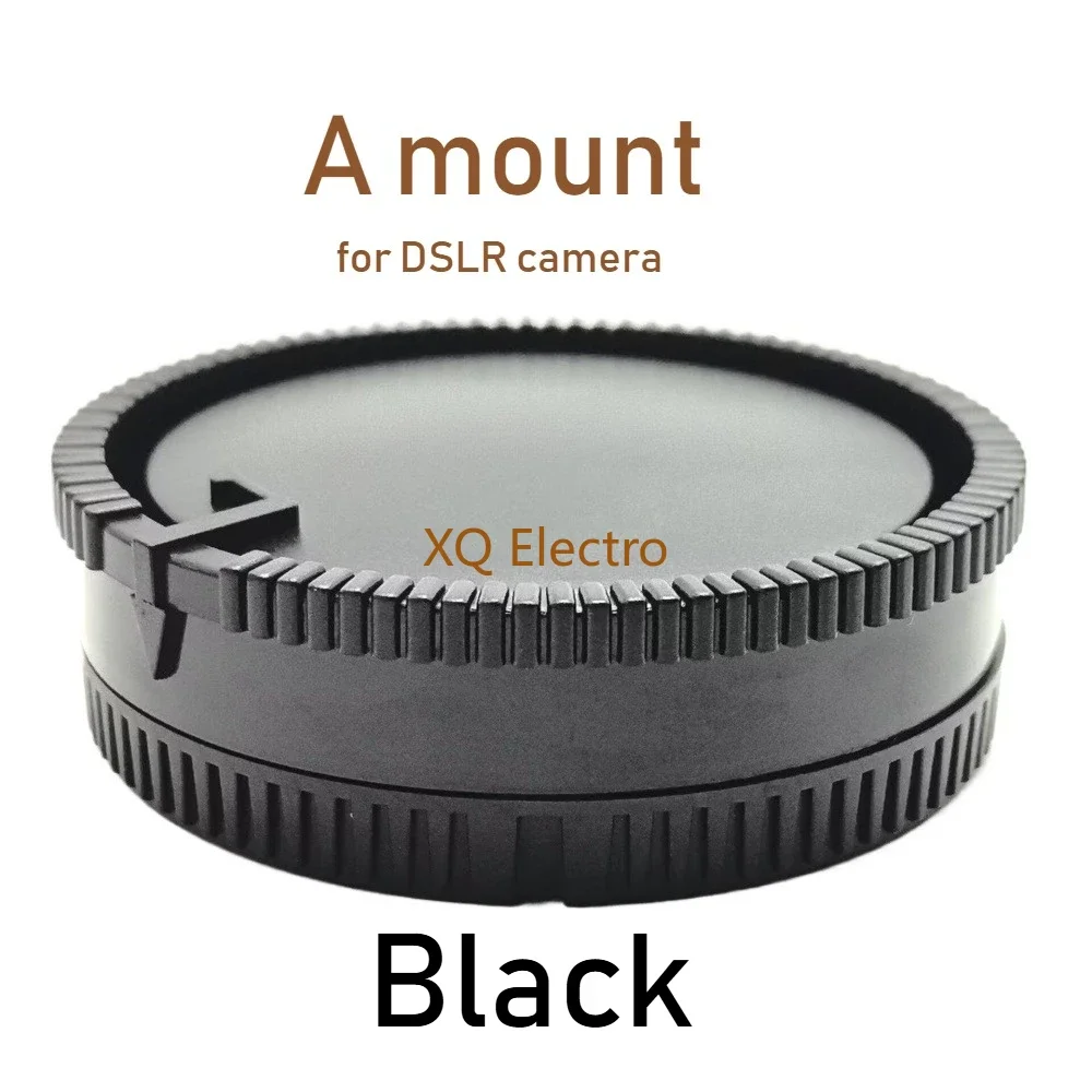 새로운 2 in 1 바디 + 후면 렌즈 캡 커버 센터 핀치 스냅온 캡 미러리스 및 DSLR 카메라 교체 부품 보호용