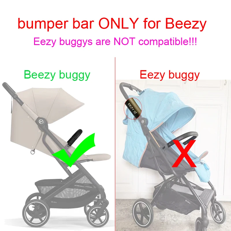 Bumper Bar For Cybex Beezy Buggy (Eezy S+2 Buggy NOT Compatible