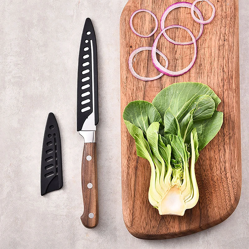 Kitchen Knife Sheath Plastic Knife Covers Blade Protector Cover Edge Guards Case Kitchen Accessories