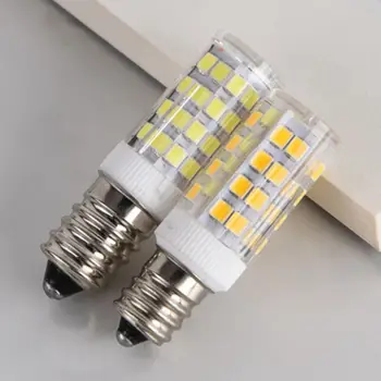 촛불 옥수수 전구 샹들리에, 신제품 LED 옥수수 전구 후드 오븐, 백색 조명, E12 E14 냉장고 옥수수 램프, 홈 데코, 3W, 5W, 7W, 9W