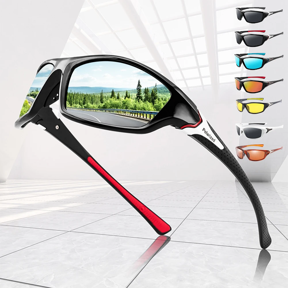 Polarized sunglasses New Polarized Sunglasses For Men Driving And Cycling Night Vision Outdoor Sports Retro Travel Classic Sunglasses Uv Protection