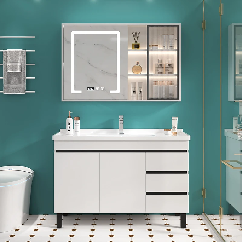 Full Toilets Shelf Shower Modern Bathroom Furniture Hand Tools Luxury Set Home Improvement Badkamerkast Accesories Full