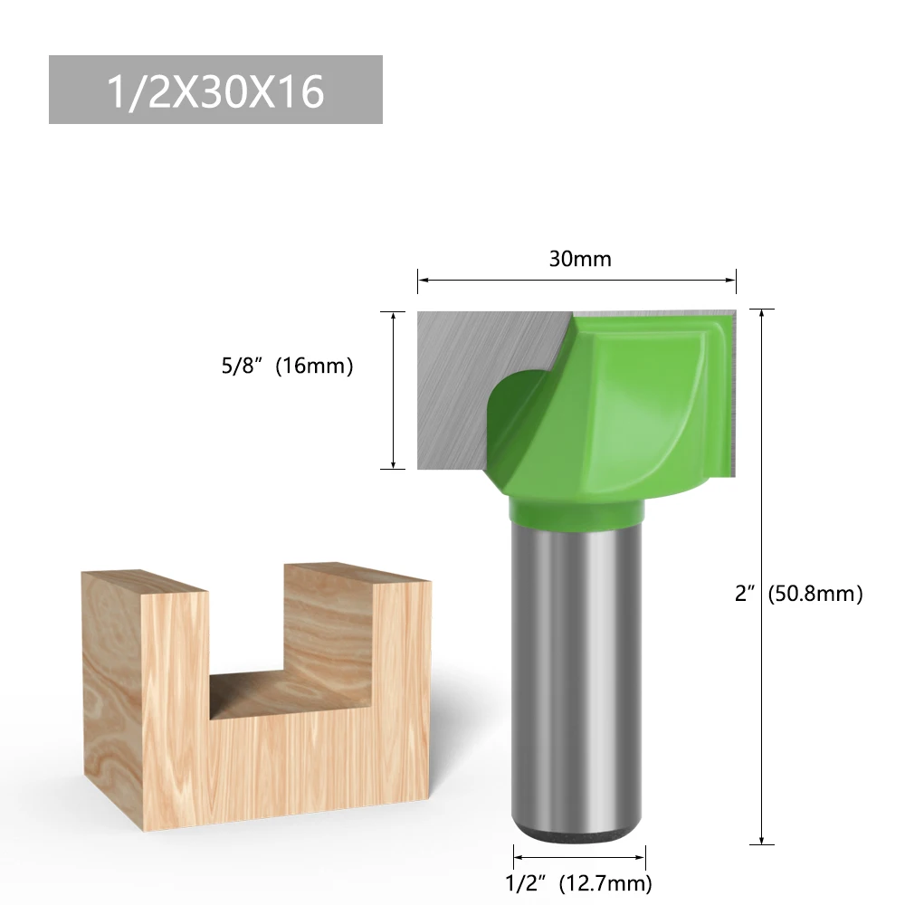 LAVIE 1pc12,7 ZOLL Reinigung Bottom Bit Gerade Router Bit Sauber Fräser Holzbearbeitung Power Maschine-C C 130063016 GN – Detail 19