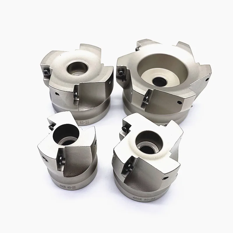 BAP400R 40 50 63 80 100 125 160mm 숄더 페이스 밀 헤드 CNC 밀링 커터, 밀링 커터 도구, 카바이드 인서트 APMT1604