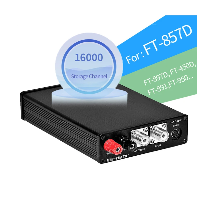 HF Shortwave Auto-Tuner 120W mAT-180H Auto Antenna for For Ham Radio ...