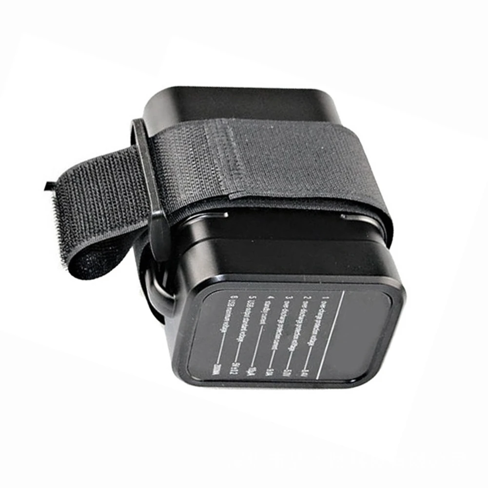 Best-12V 6X18650 배터리 박스 LED 라이트 배터리 홀더(케이블 포함) USB/DC 듀얼 인터페이스 방수 배터리 박스 간편한 설치
