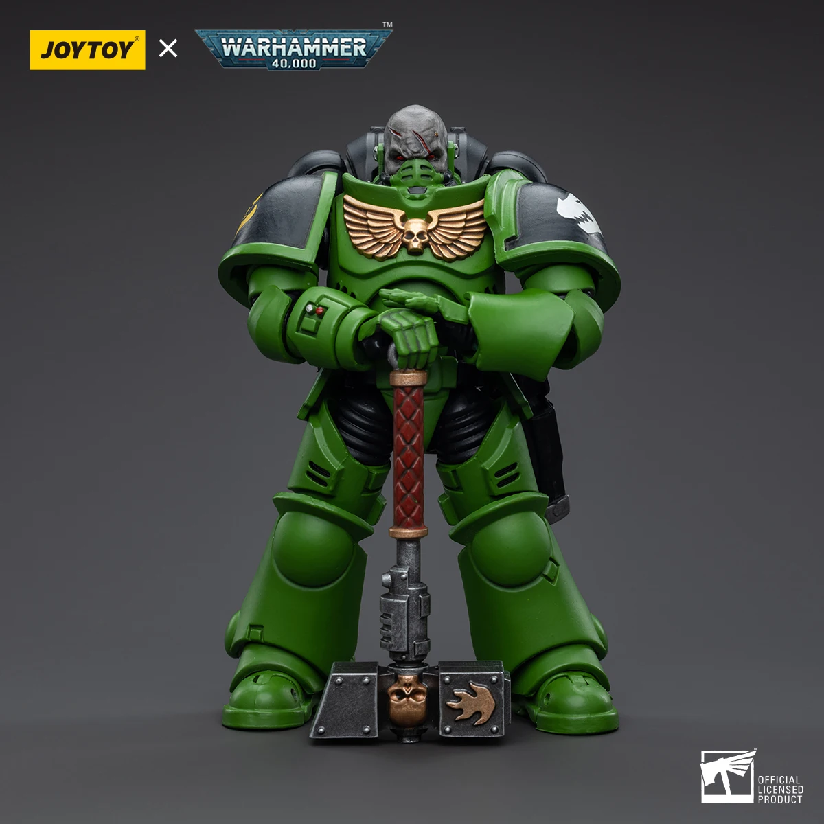 Milwauin Stock Milwaujoytoy 1/18 Warhammer 40K Salamandra Assault Intercessors Marker Kajax Anime Game Collection Set Di Modelli Militari