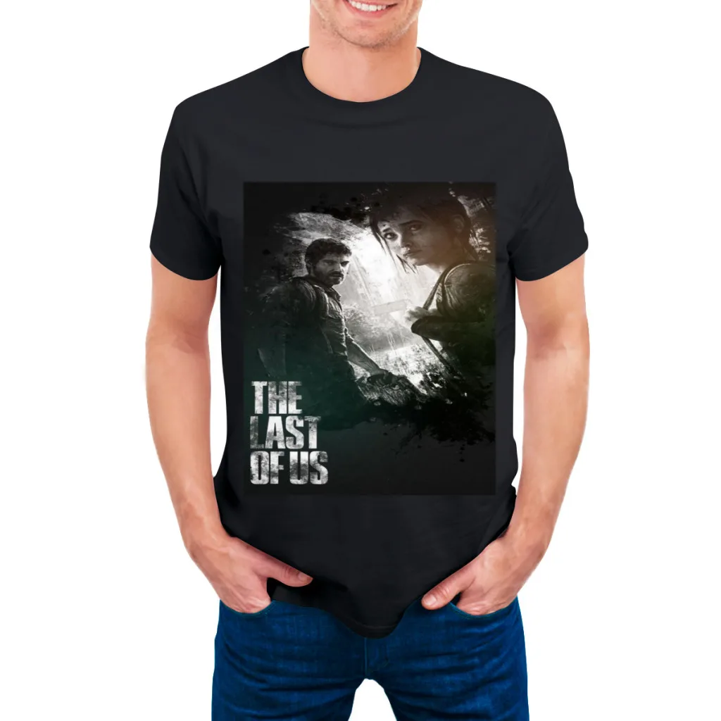 thumbnail image 1 of Camiseta de manga corta con cuello redondo y nueva camiseta de verano para hombre de The Last Of Us, 1 of 4