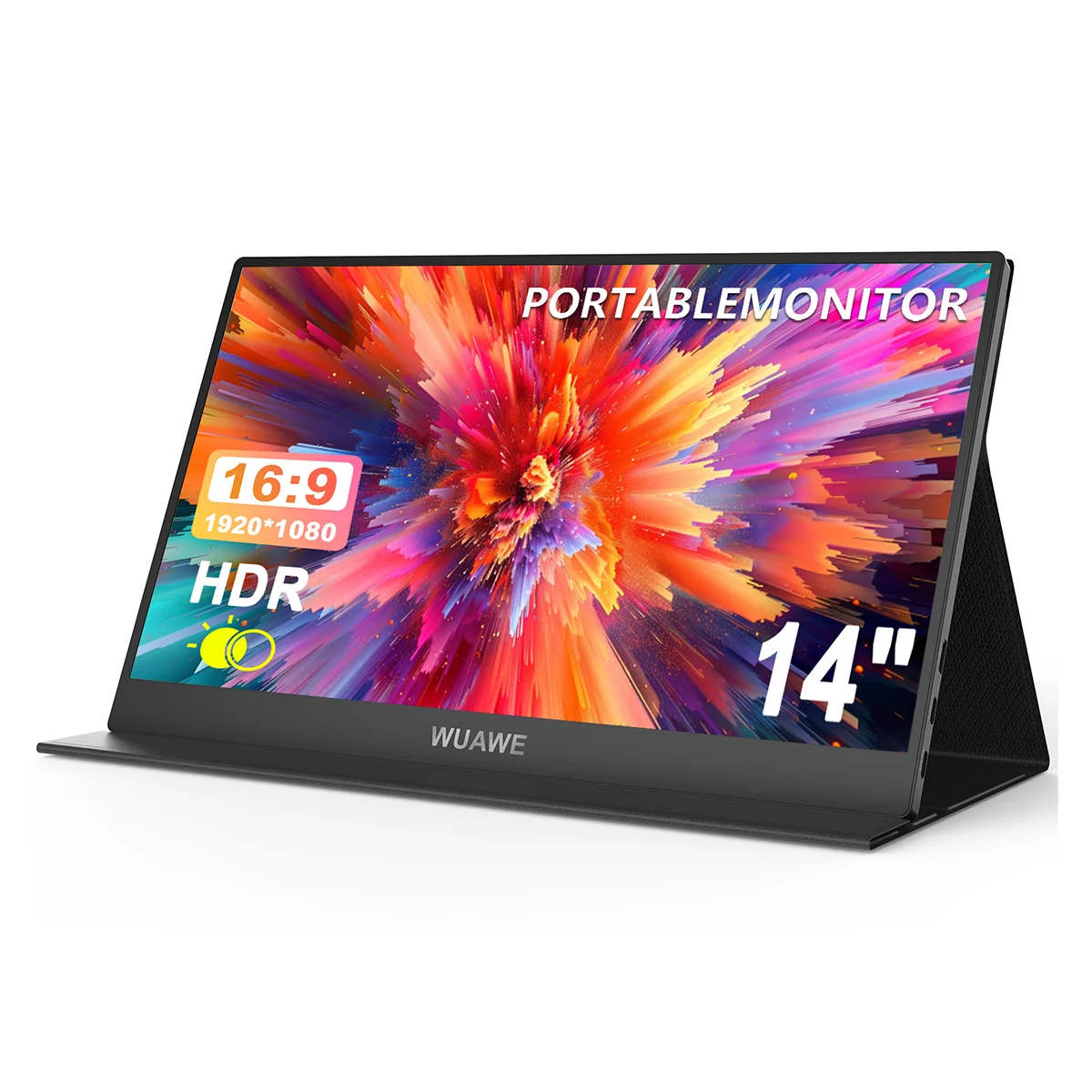 

Factory 14 inch Small Portable Monitor for Laptop, 1080P USB HDMI Travel External Second Screen for Mac Phone PS5 Xbox Switch