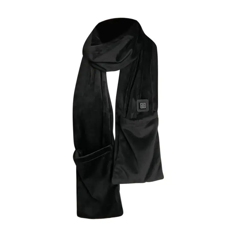 Heated Neck Pad Cordless 5V Smart Electric Heating Scarf 3 Temperature Settings Heated Scarf For Men Winter Must-Have