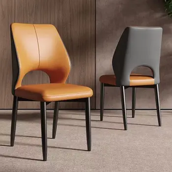Harper Modern Dining Chair Set ,PU Leather Upholstered with Metal Legs, Ergonomic Design for Kitchen/Living Room, 2PCS Accent Chairs 1 Harper Modern Dining Chair Set ,PU Leather Upholstered with Metal Legs, Ergonomic Design for Kitchen/Living Room, 2PCS Accent Chairs 1