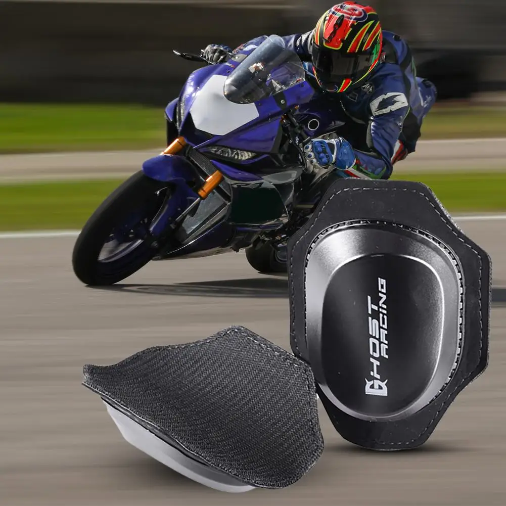 

Knee Sliders Safe Motorcycle Knee Pucks Pads Bike Protective Gears Comfortable One Size Knee Protectors for Cycling