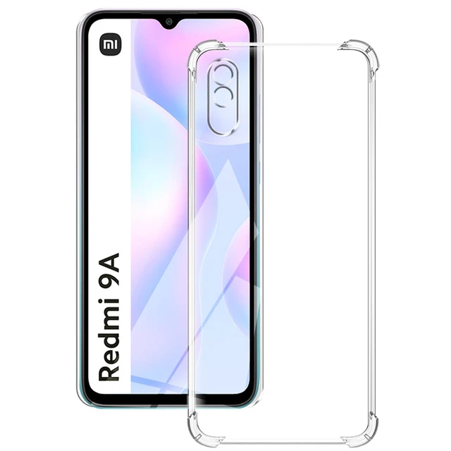 Funda para Redmi 9A, anticaídas y absorción de golpes para Xiaomi Redmi 9AT  M2006C3LVG / Redmi 9i M2006C3LII / Redmi 9A M2006C3LG M2006C3LI M2006C3LC