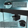 Shower Door, 44-48" W X 71" H, Semi-Frameless Sliding, 1/4" Clear Tempered Glass, Reversible Installat, Swing Glass Shower Door 4