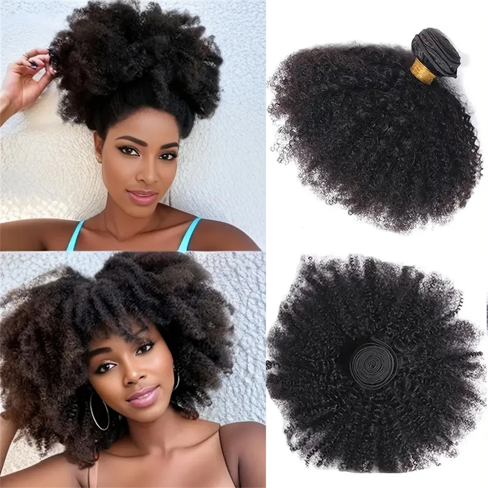 

Brazilian Afro Kinky Curly Human Hair Bundles 4b 4c Afro Kinky Bulk Human Hair Weave Bundle Deal Hair Extensions Wholesale