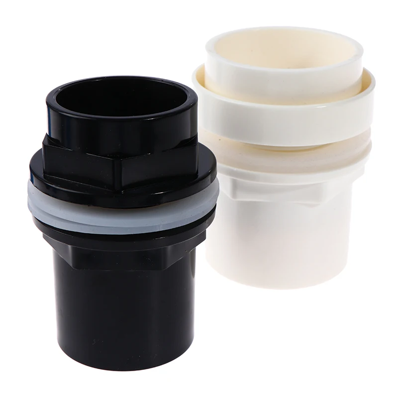 20-50mm PVC Connectors Thicken Fish Tank Pipe Garden Drain Pipe Adapter aquarium tubing connectors