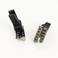 CR1/32N (0.1cm) Right Roller Compensating Presser Foot Fit Industrial Lockstitch Sewing Machine Made By Steel 11 PCS Wheels 2