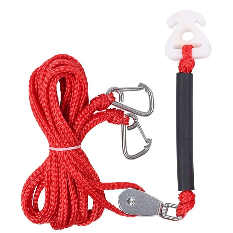 Top!wakeboard Rope Water Ski Rope 75 Ft 4 Sections With Watersports