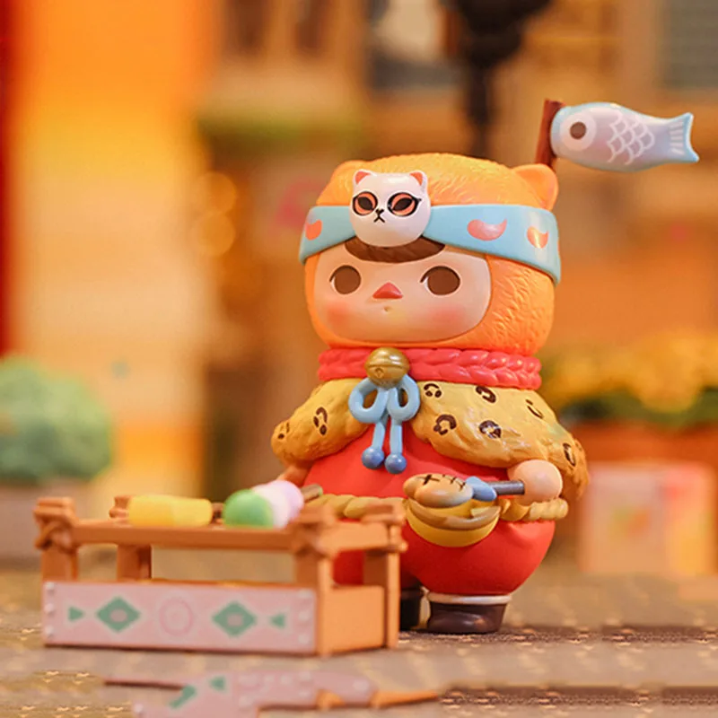 thumbnail image 1 of POP MART PUCKY Festival Baby Series Blind Box Toys, figura de anime Doll Mystery Box, adorno Kawaii, lindo regalo para niñas, cumpleaños, 1 of 4