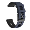Silicone Blue Black