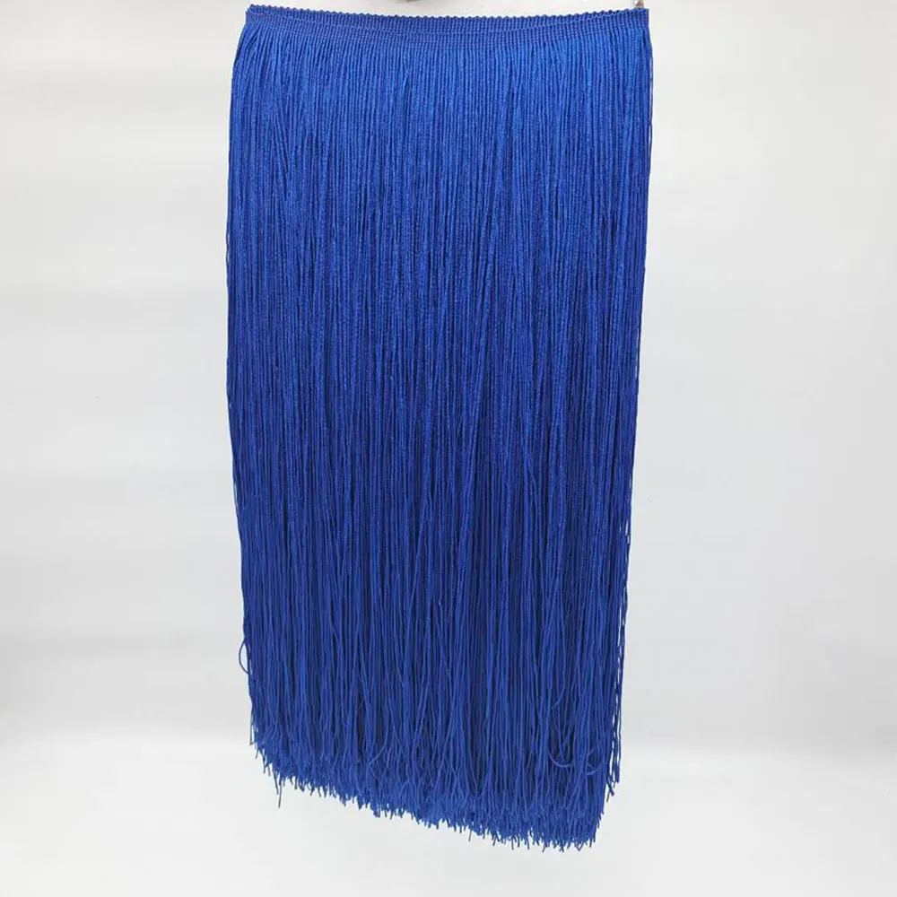 Description Picture 3 of itemNice 2Yards 100cm Wide Lace Fringe Trim Tassel Fringe Trimming For DIY Stage Clothes Accessories Lace Ribbon Curtain DIY