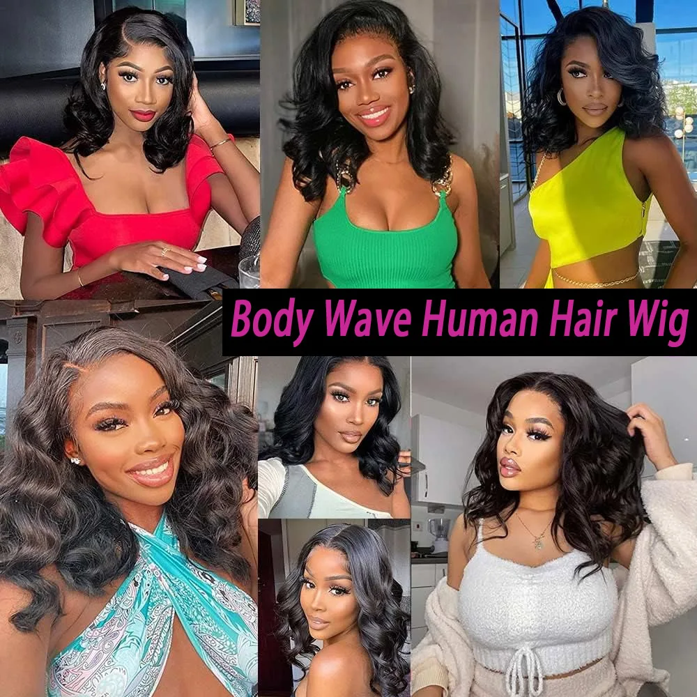 16 42 Inch 13x4 Lace Front Wigs for Black Women 200% Density Human Hair Brazilian Body Wave Human Hair Wigs HD Lace Frontal Wig