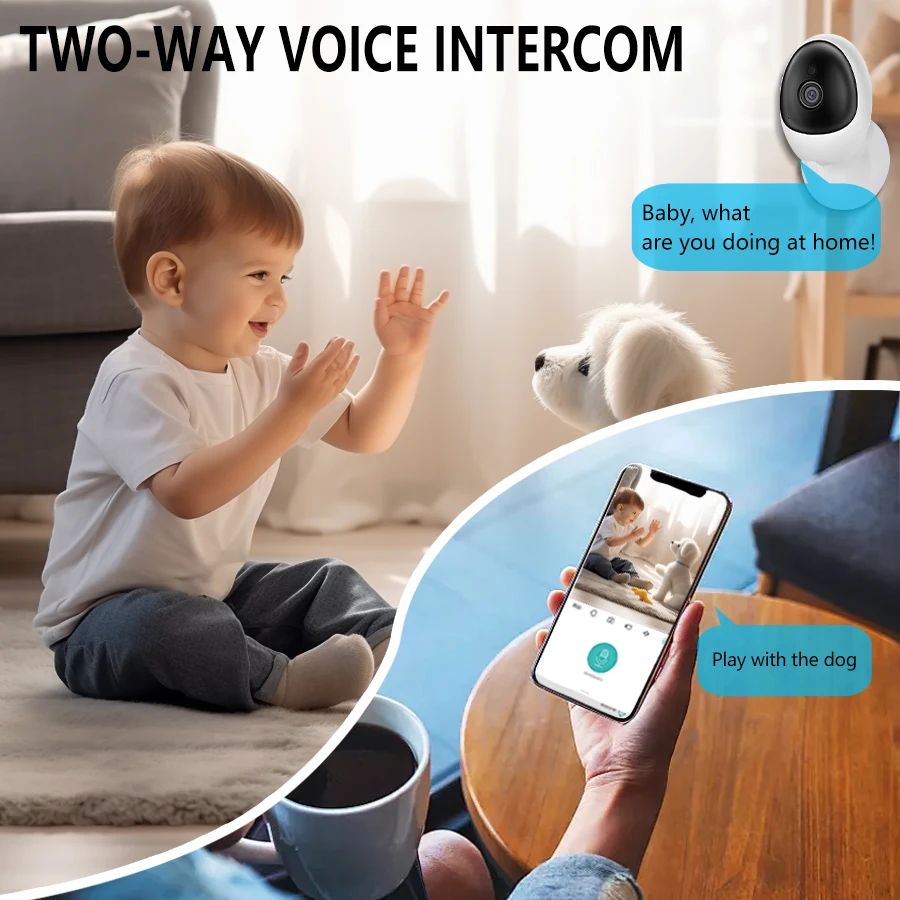 BerryI Iot 2MP Security Protection WIFI Indoor Baby Pet Night Vision Monitoring Mini Camera Human Detection Two-Way Audio ICSEE 3