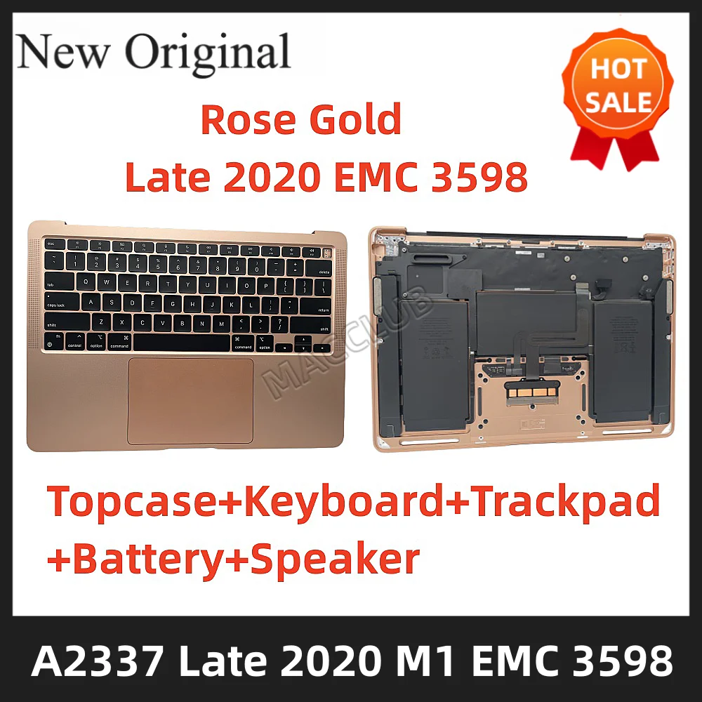 

A2337 Keyboard topcase us Layout for Macbook Pro Retina A2337 Late 2020 M1 EMC 3598 keyboard topcase battery trackpad