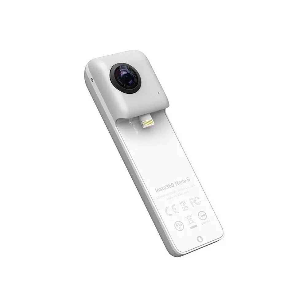 Lnsta360 Nano S VR Video Panoramic Intelligent Camera Selfie Beauty Live Camera Suitable For IPhone IOS 9.0 Or Higher Versions