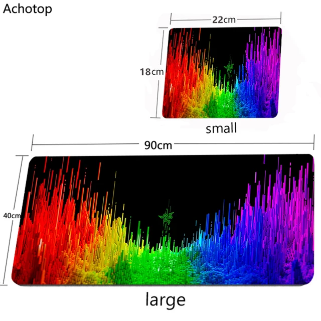 Razer mouse pad Gamer for notebook games Mouse pad XXL keyboard pad Large size Anime pattern Mousepad mouse mat Gaming Desk Mat 5