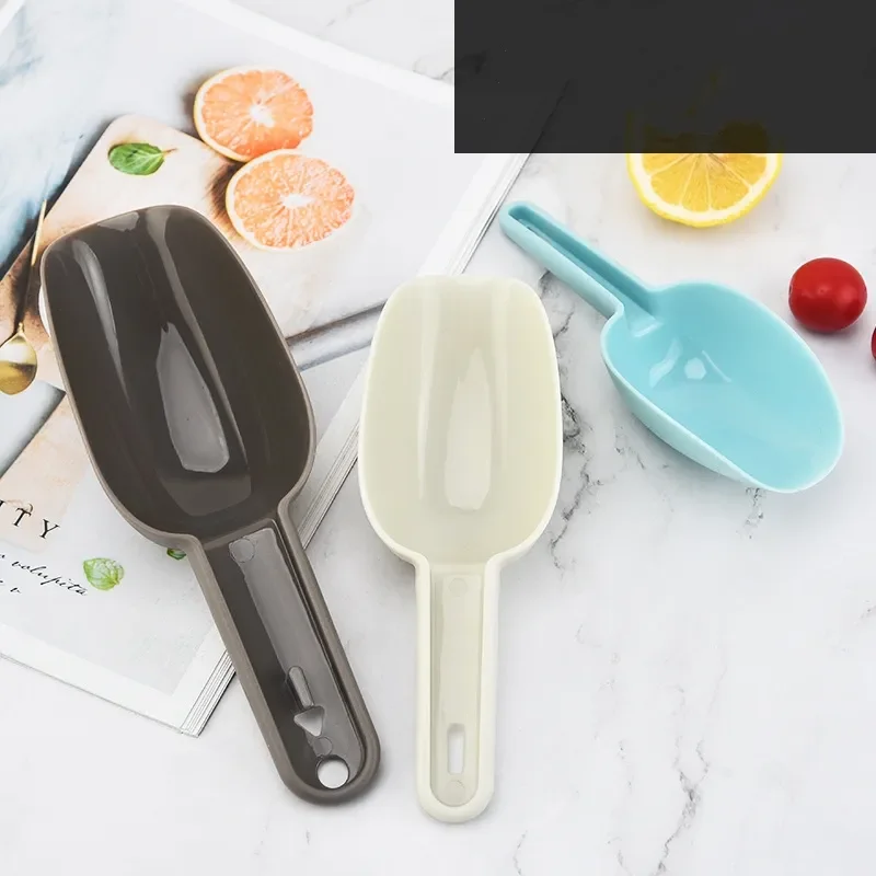 Ice Shovel Scoop Plastic Ice Shovel Flour Shovel Rice Melon Seed Feed Multipurpose Plastic Spatula Household Spatula Tool
