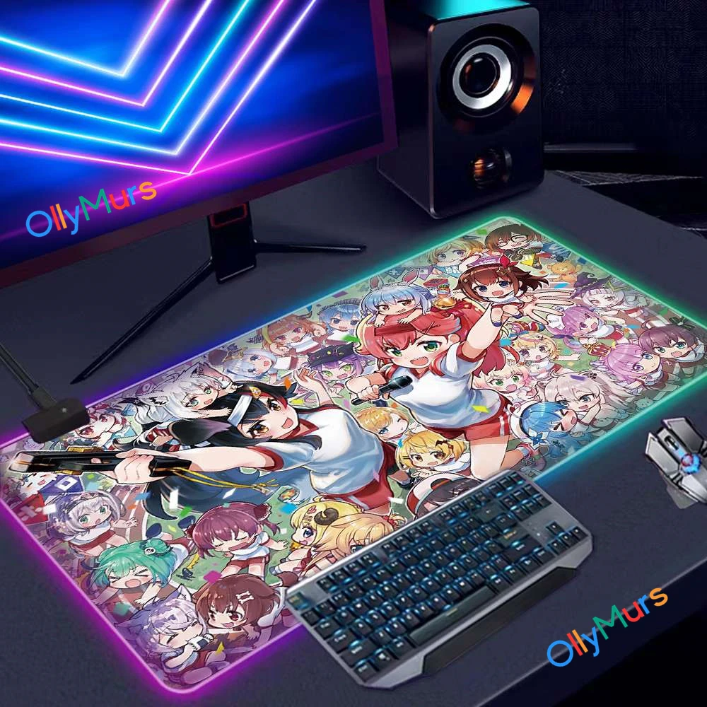 RGB ִϸ̼ 콺 е, 900x400mm, ǻ е, Ȧζ̺, ̸ ũ Ʈ, LED XXL Ű ׼,  Ʈ ÷ Ʈ ī