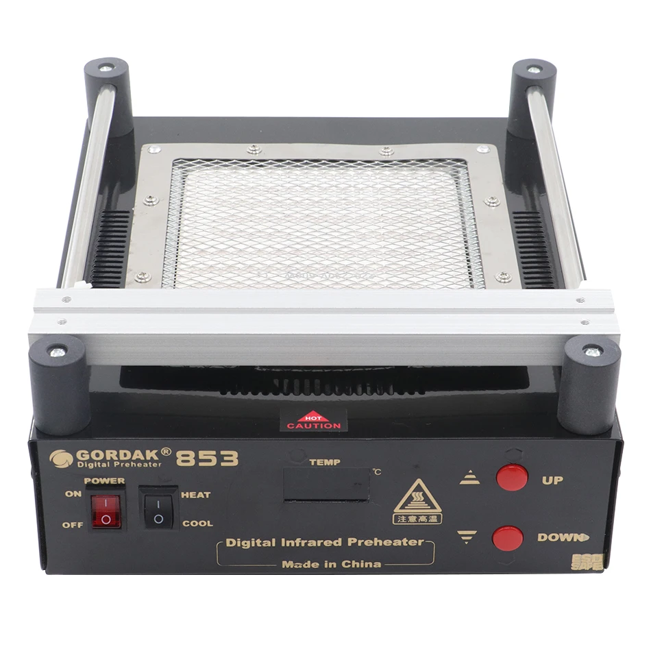BGA Bottom Heating Temperature Control Rework Station Gordak 853 IR Preheater Station Lead Free Infrared Preheating infrared heater
