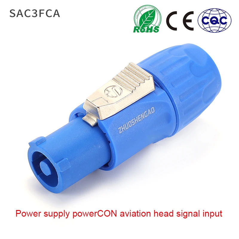 IP65 Wasserdichtes 3-adriges Docking-Netzteil mit Stecker/Buchse, Luftfahrtstecker/Buchse, NAC3FX, industrielle Audio-LED-Beleuchtung mit großem Bildschirm – Detail 24