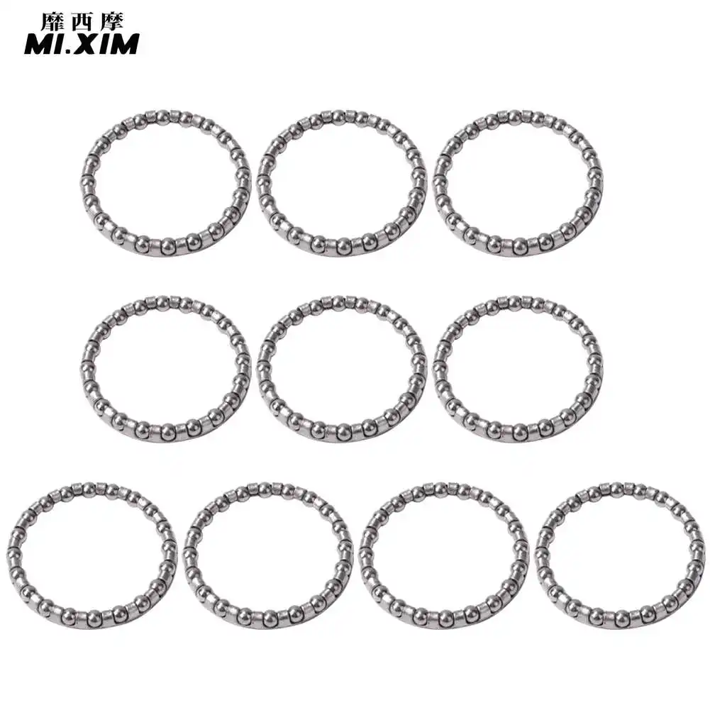 10Pcs Universal Bicycle Ball Bearings for 34/44mm Front Fork Headset MTB Mountain Bike Head Parts Steel Bearing bike headset bearings