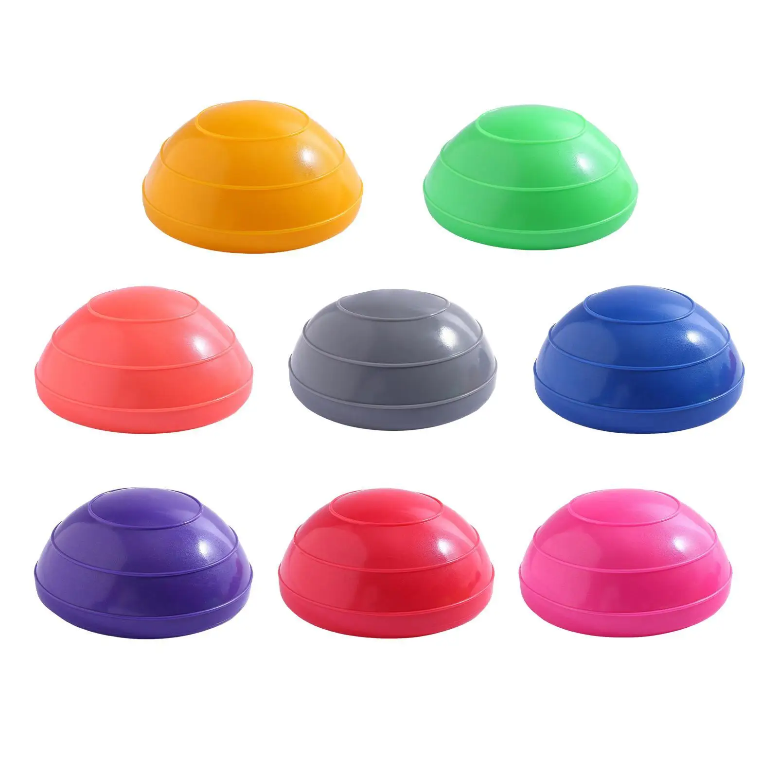 Balance Pod Nonslip Fitness Half Dome Squat Exercise Stepping Pad for Feet Coordination Sports Core Body Balancing Gymnastics