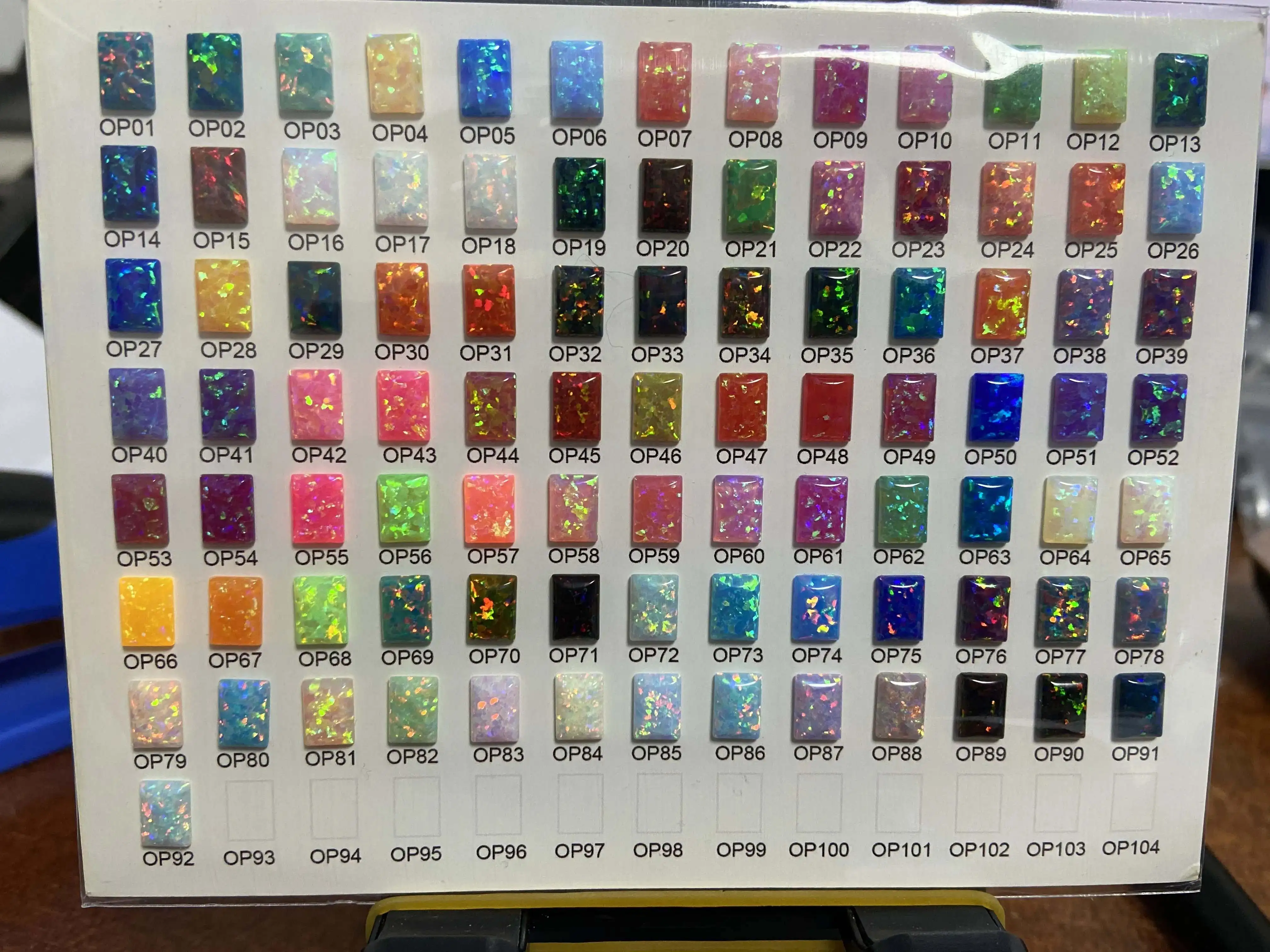 3mm-8mm Round Opal Beads With Full Hole Gemstones 78 Colors Synthetic Stones For Jewelry Making