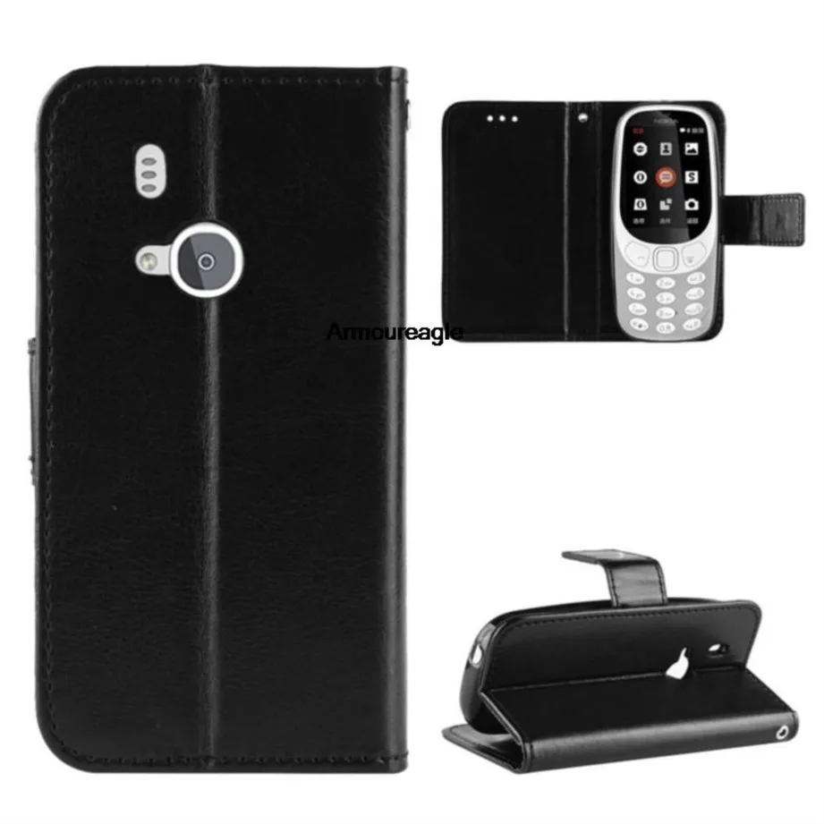 Per Nokia 3310 2017 Custodia In Pelle Di Lusso Flip Wallet Phone Case Guard On Per Nokia 3310 2017 Custodia Funzione Supporto Porta Carte