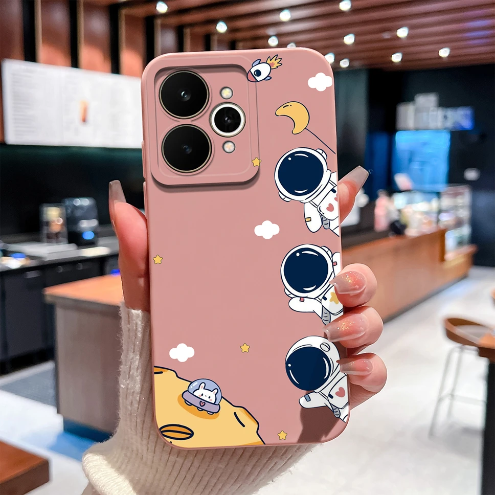 Creative Cartoon Pattern Soft Back Phone Case with Camera Protection - Lightweight Shell