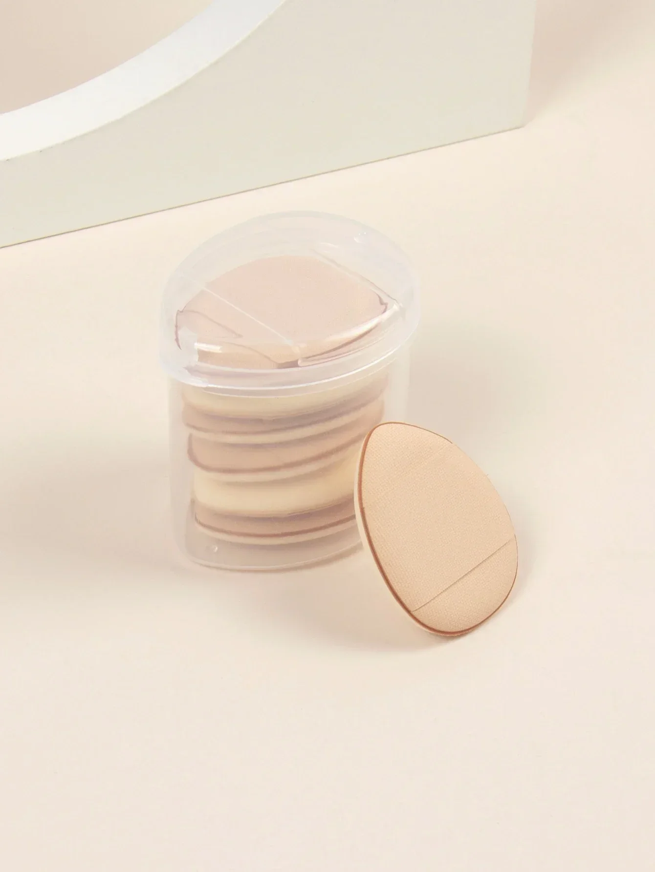 10Pcs Fingertip Mini Puff Makeup Sponges for Foundation Powder Puffs for Loose Powder Air Cream Foundation Facial Makeup Puff 6