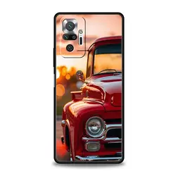 Sleek Black and White Car Design Soft Phone Case for Redmi Note 12Pro 5G (A1)