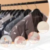 90pcs Clear Plastic Dry Cleaner Bags, 35.4 Inches, Dust-Proof Garment Covers w/ Secure Closure for Hanging Clothes & Storage 5