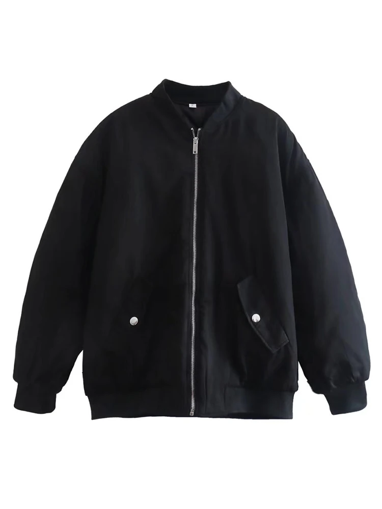 EURO KENY ユーロケンビー ジップジャケット YENKYE 2022 Fashion Women Green Loose Bomber Jacket Vintage