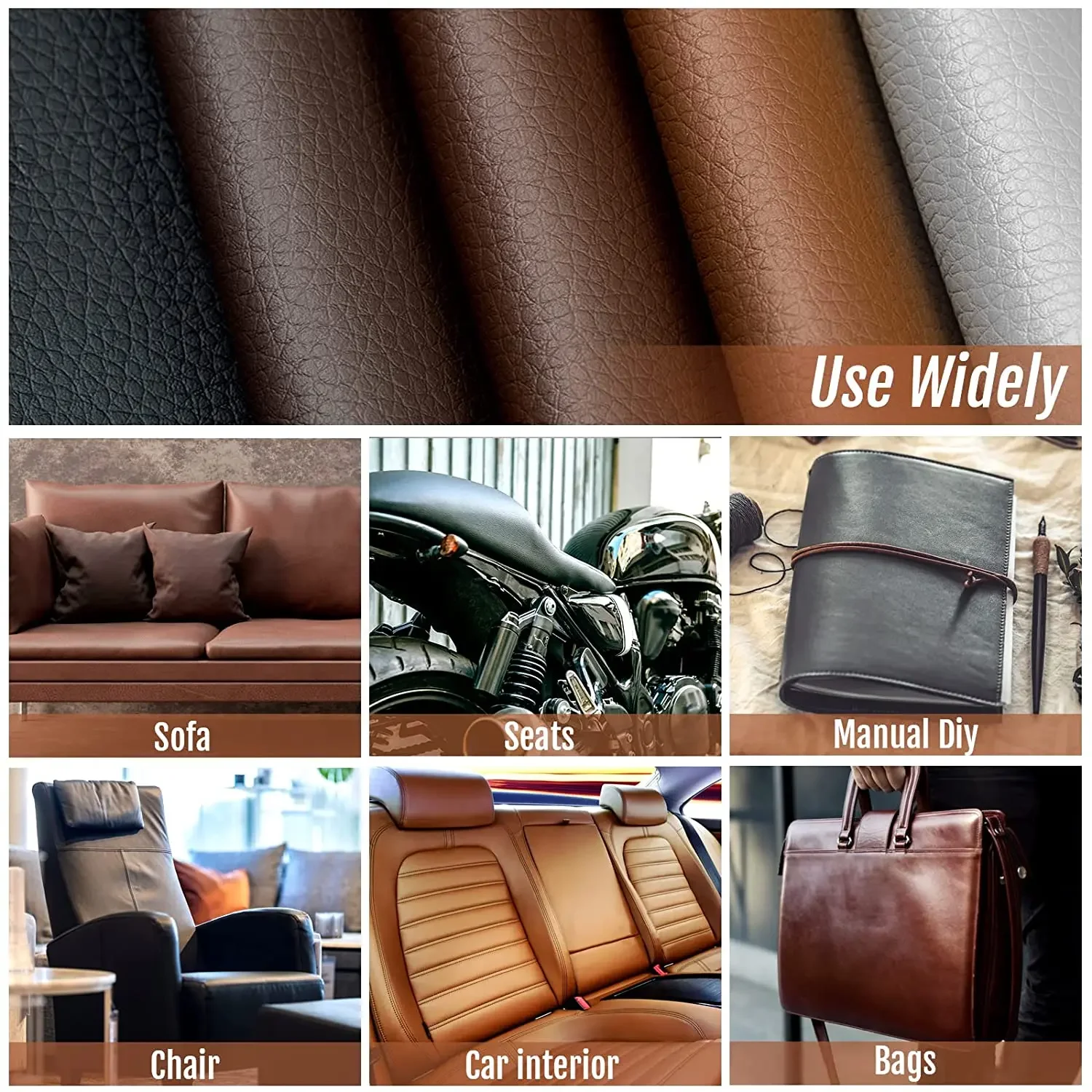 Leather Repair Tape Leather Repair Sticker Leather Repair Patch Self Adhesive Leather Sticker 100x137cm Self Adhesive Leather Repair Tape Sofa Car Seats PU Fabric Stickers