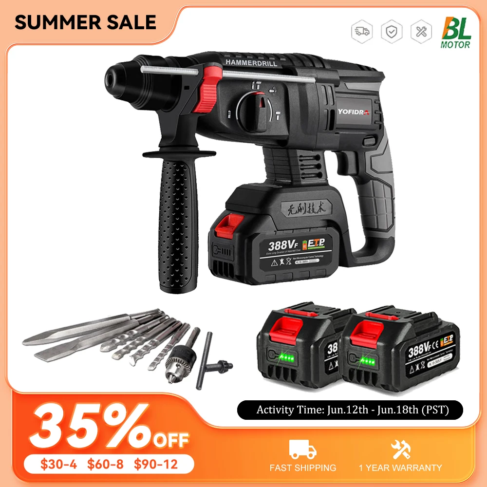 Electric Hammer Battery Electric Hammer Makita 18v Rotary Hammer Battery Brushless