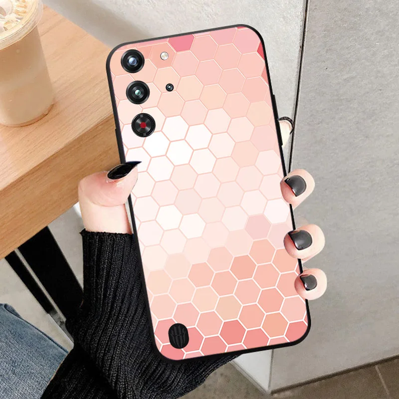 Luxury Shockproof Silicone Case for Red Magic 10 Pro - Fashionable Soft TPU Shell Cover